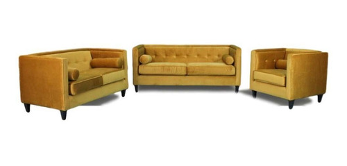 Imagen 4 de 8 de Sillon Paul Mostaza Këssa Muebles