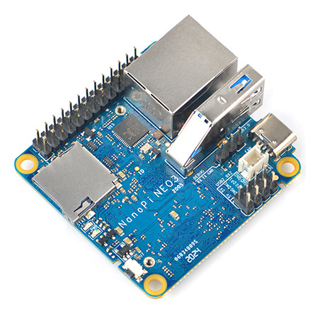 Nanopi Neo3 1gb Ddr4 Mejor Que Raspberry Pi + Case