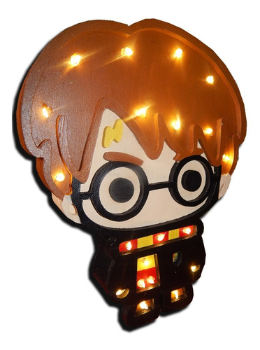 Lámpara Harry Potter Con Luces Led