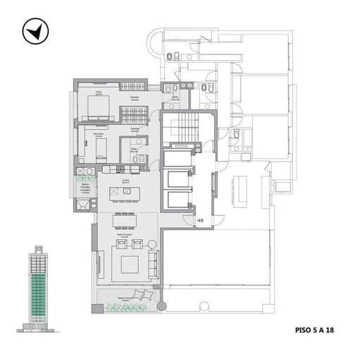 Imagen 29 de 30 de Venta Departamento 2 Dormitorios Vista Al Rio - Pichincha, Rosario