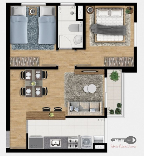 Imagem 2 de 25 de Apartamento Em Vila Curuçá, São Paulo/sp De 46m² 2 Quartos À Venda Por R$ 279.000,00 - Ap2173700-s