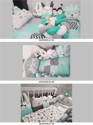 Chichoneras Set De Chicho Mas Acolchado Animalitos