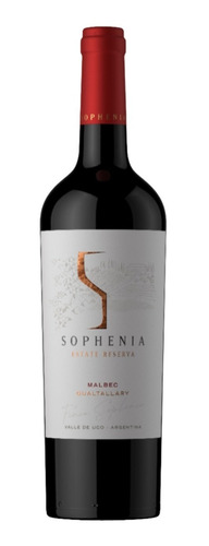 Imagen 1 de 10 de Vino Sophenia Estate Malbec 750ml. - Envíos