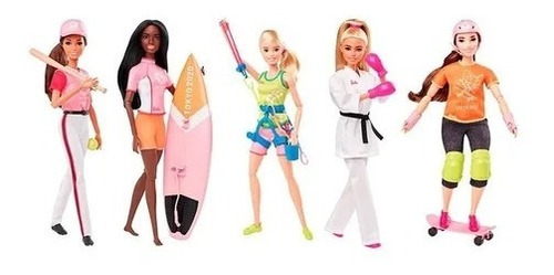 Barbie Skateboarding Olimpiadas 2020 Tokyo Edición Especial