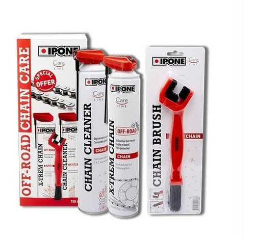 Kit Mantenimiento Cadena Ipone Off Road Chain Care Pack