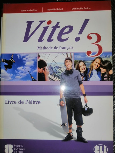 Imagen 3 de 4 de Vite 1 2 3 4 Methode De Francais. Libro Del Estudiante