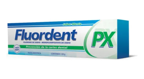 Fluordent Px Pasta Dental Sabor Menta 120g Sin Tacc