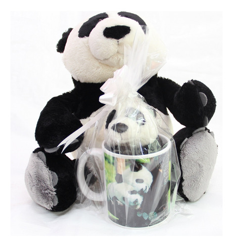 Caneca Com Ursinhos Ursos Pelúcia Panda Amigos Casa Do Urso