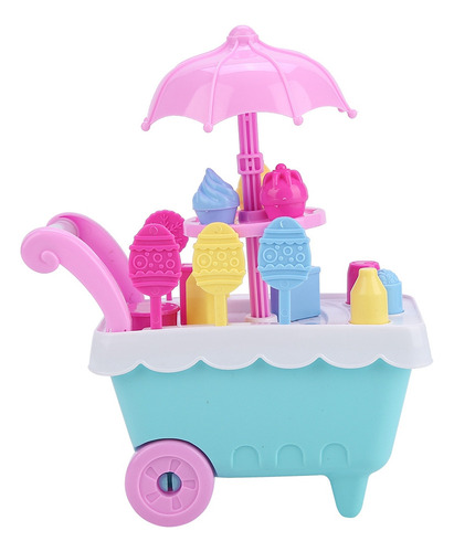 - Simulação De Carrinho De Sorvete Mini Trolley Toy