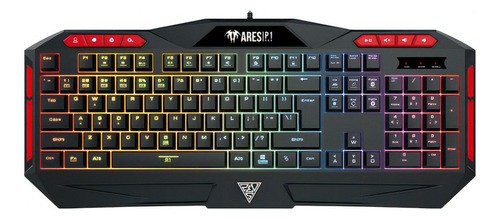 Teclado Gamer Hermes Ares P1 Rgb Br Gamdias