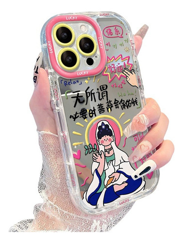 Fundas Para iPhone 1514pr Buddha Blessing 13 Mirror 12/11 Prem