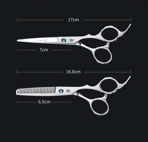 Imagen 4 de 7 de 1 Set Profesional Peluquería Tijeras Smith Chu (hm100) Corte