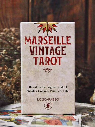 Marseille Vintage Tarot Lo Scarabeo Original Novedad