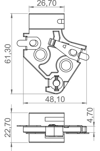 Porta Escovas Com 2 Escovas Para Alternador Delco 1105590
