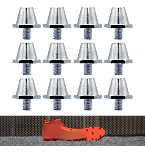 12pçs Pinos De Futebol Para Bota De Futebol, Espinho 11mm