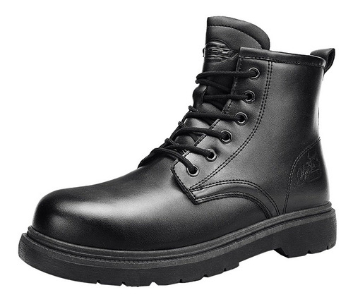 Botas De Seguridad De Cuero Moda Todos Los Días Industriales