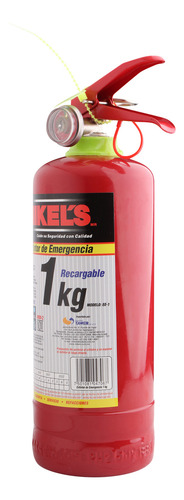 Extintor De Emergencia Recargable (1 Kg)