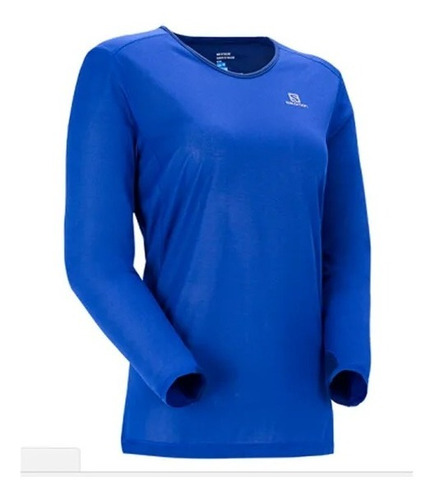 Remera Manga Larga Salomon Mujer -lightning Ls- S+w
