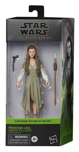 Figura Princesa Leia Vila Ewok Black Series Star Wars F435