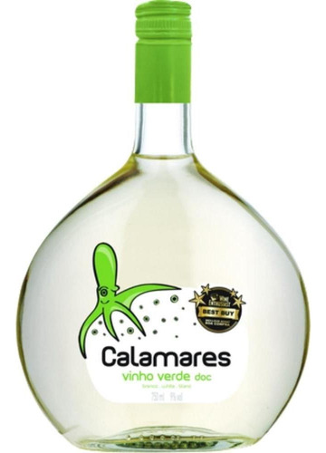 Vinho Port Calamares Verde 750ml Bco Kit C/ 12 Frt Grátis