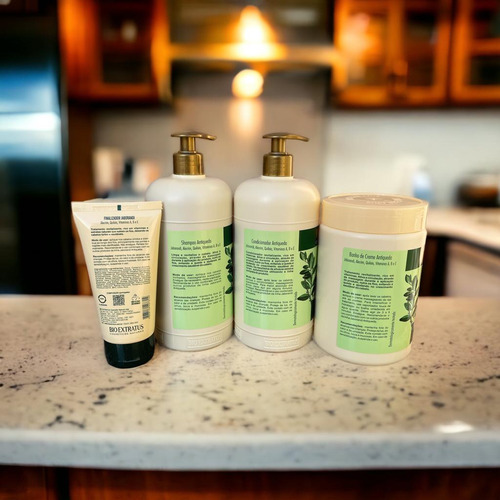 Kit 1 Shampoo 1 Cond 1 Banho Creme Jaborandi 1l 1 Final