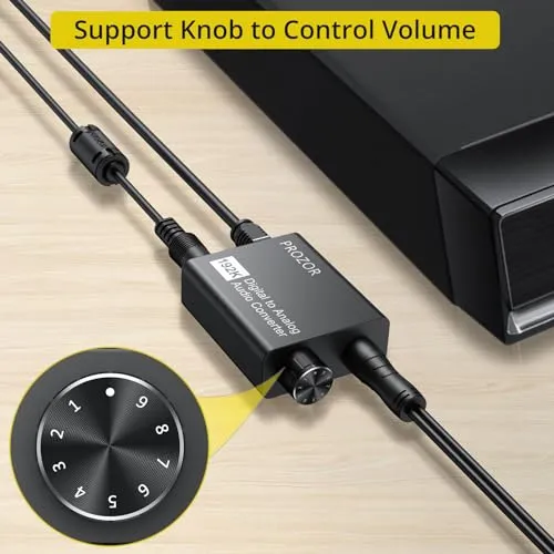 Prozor Pack Conversor Digital A Analgico 192khz Con Control