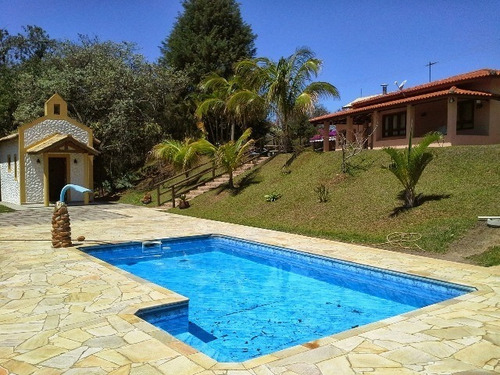 Vendo Linda Chácara Com 20 Mil M² No Condomínio Parque Da Fazenda, Jundiaí, Casa Sede, De Hóspedes, Lazer, Em Meio A Natureza. - Ch00115 - 2451669
