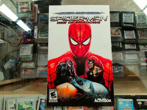 Spider-man Web Of Shadows Ps2 Solo Manual 