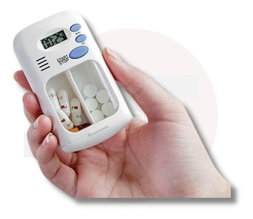 Pastillero Con Alarma Portátil