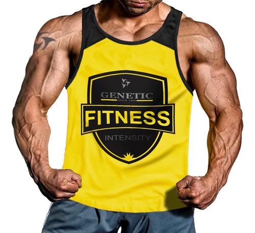 Musculosa 2 Tonos Entrenamiento Fitness Intensity Genetic