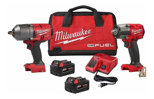 Imagen 1 de 1 de Milwaukee 2988-22 M18 Fuel 3/8 Mid Torque & 1/2 High