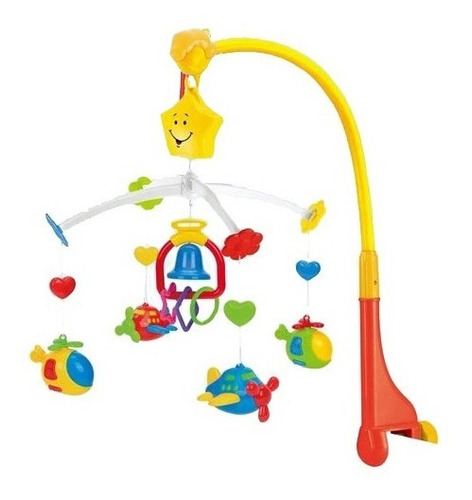 Movil Musical Cuna Bebe Aviones