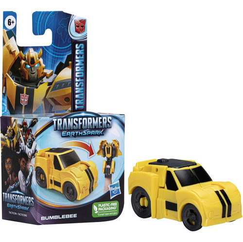 Transformers Earthspark 1 Paso Bumblebee Figura Tacticon