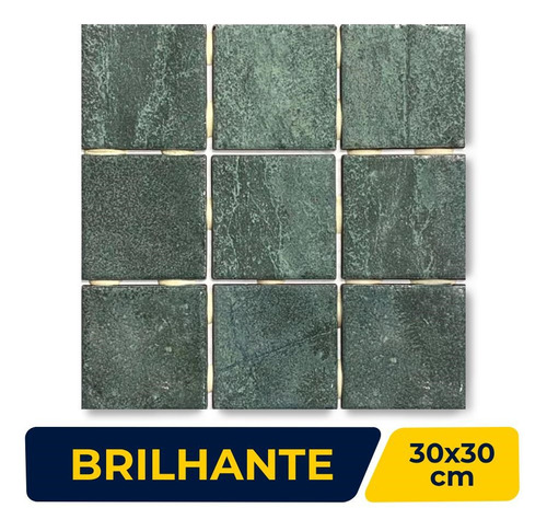 Revestimento Cerâmico Ceral Sancho Green 10x10cm Cx2,07m² Coloridos