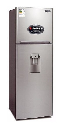 Heladera Refrigerador James Jn 400 Dispensador Acero Inox