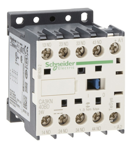 Contactor Auxiliar 4na 24 Vcc Ca3kn40bd Schneider