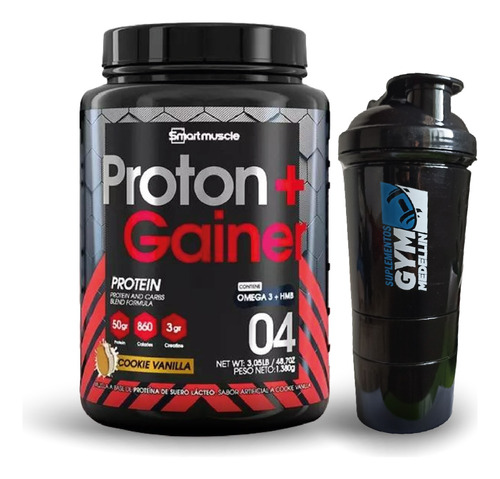 Proton Gainer 3 Lbs Smart Muscle + Obsequio