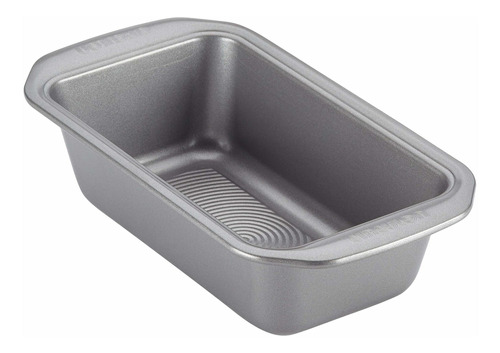 Molde Antiadherente Para Pan Carne 9 X 5  Color Gris