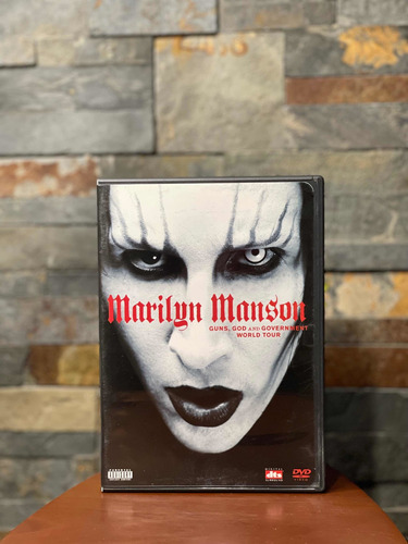Dvd Marilyn Manson - Guns, God And Government World Tour