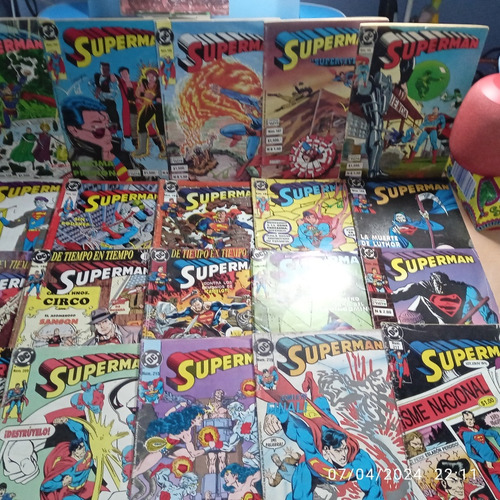 Superman. ( Años 90'. Colección 34 Ejemplares) Editorial Vid (Usado)
