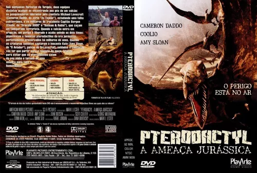 Pterodactyl - A Ameaça Jurássica - Dvd - Cameron Daddo