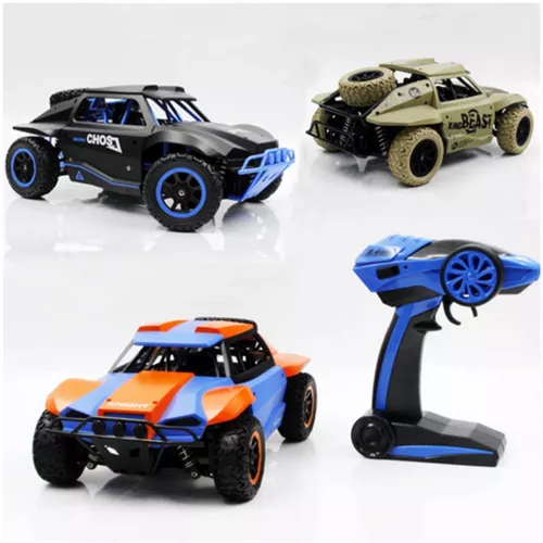 Coche 1:10 Sport Rally Racing 4WD + CHISPO + 1L NARANJA-AZUL