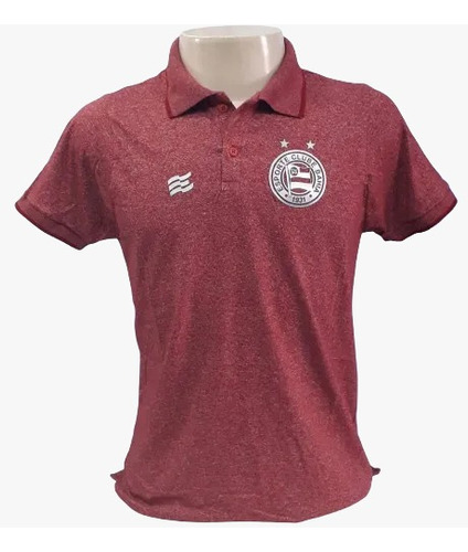 Camisa E C Bahia Polo 2023 Esquadrão Bordô Leves Defeitos