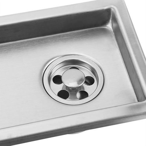 Ducha Rectangular Grande De Acero Inoxidable Floor Drain
