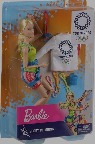 Barbie Tokio 2020 Escalada Deportiva (Usado)