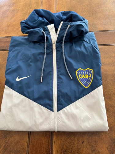 Campera Rompeviento Nike Boca Juniors Modelo Windrunner (Usado)