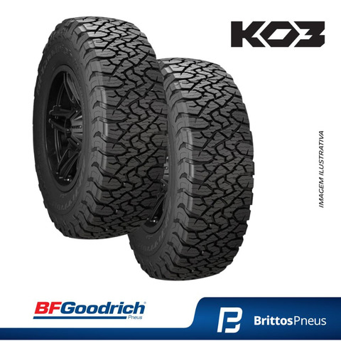 Kit 2 Pneus Bfgoodrich Aro 20 All Terrain Ko3 275/55 R20 M