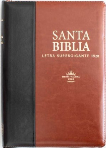 Biblia Reina Valera 1960 Letra Super Gigante 19 Puntos Marró