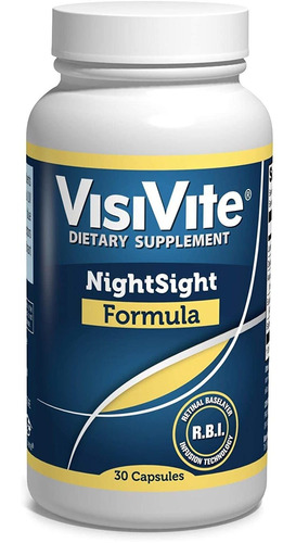 Visivite Nightsight Fórmula Vitamina Para Ojos  30 °cápsula