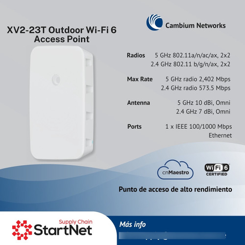 Cambium Networks Xv2-23t Access Point Outdoor